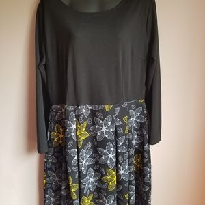 Like new long sleeved A line dress